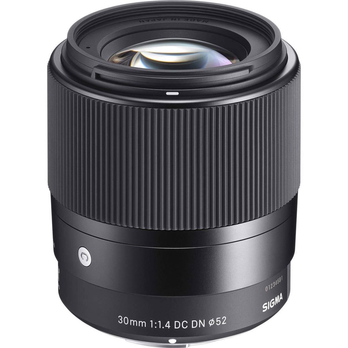 JAPAN MADE 30mm 1:1.4 DC DN 52 01234581 SIGMA