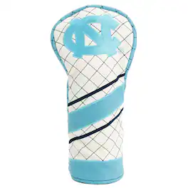 Team Golf - North Carolina Tar Heels Striped Quilted Fairway Headcover - Multicolor