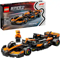 LEGO - Speed Champions McLaren F1 Team MCL38 Race Car Toy Building Set 77251 - Front_Zoom