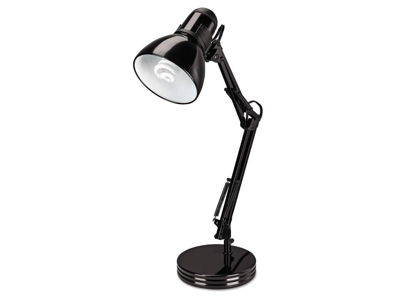 Alt View 5. Alera - Architect Desk Lamp, Adjustable Arm, 22"H, Black.