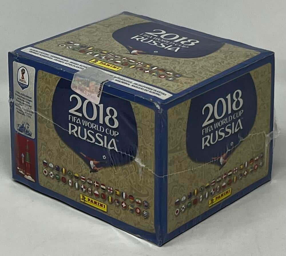 2018 Panini FIFA World Cup Russia Soccer Sticker Box