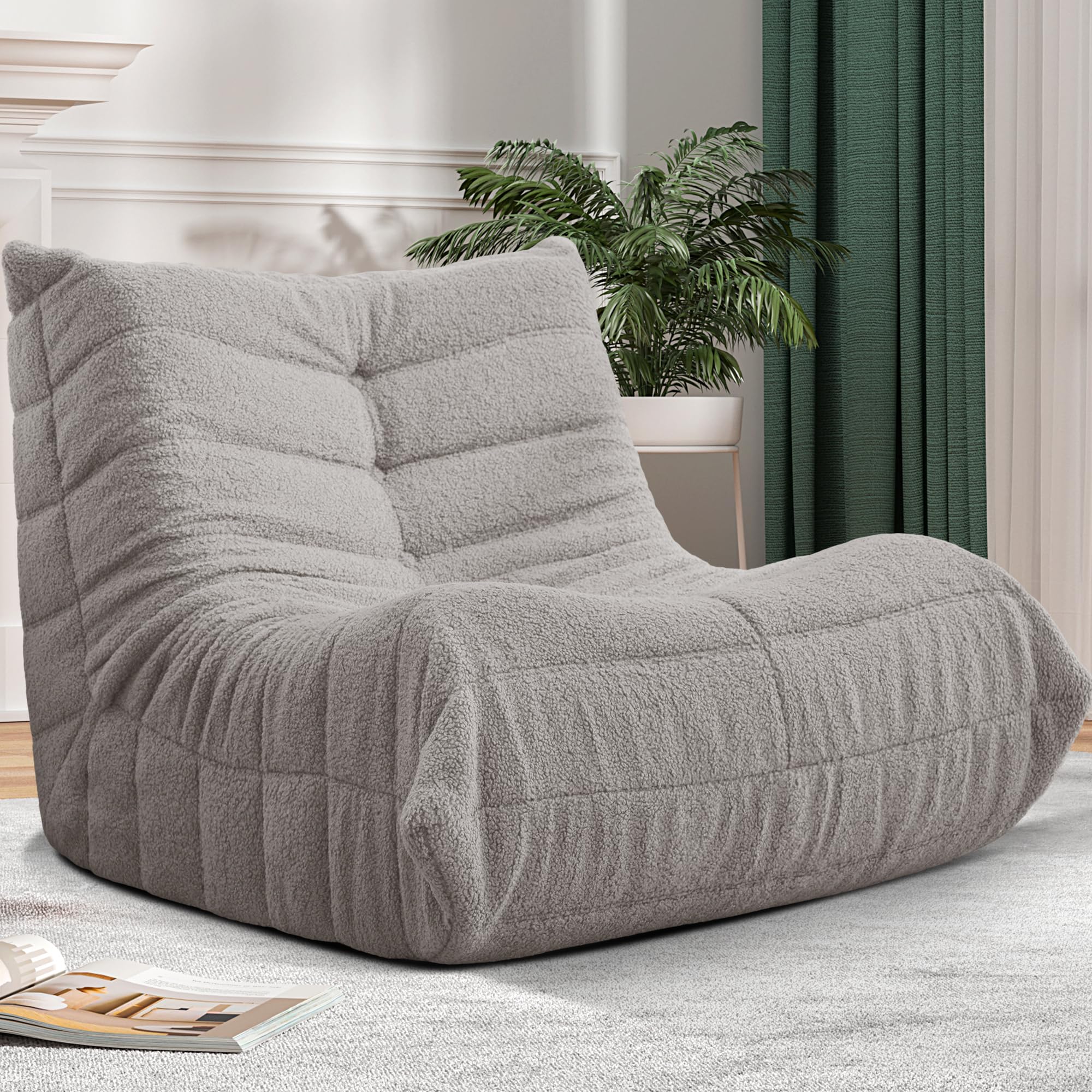 Light Grey Teddy Single