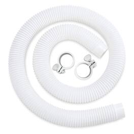 Funsicle - 59"x1.5" Universal Replacement Hose Kit for Above Ground Swimming Pool - White