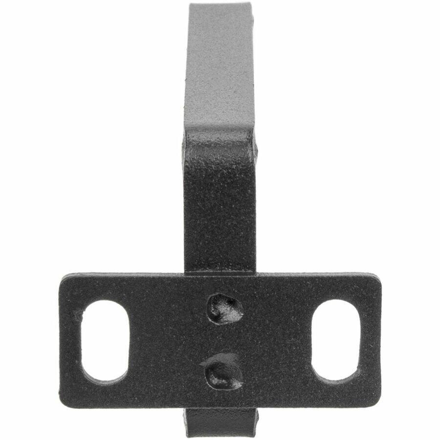 Alt View 2. Rocstor - 1U UNIVERSAL VERTICAL SERVER RACK CABLE MANAGEMENT D-RING HOOK - 1.8H X 4 L (44. - Black.