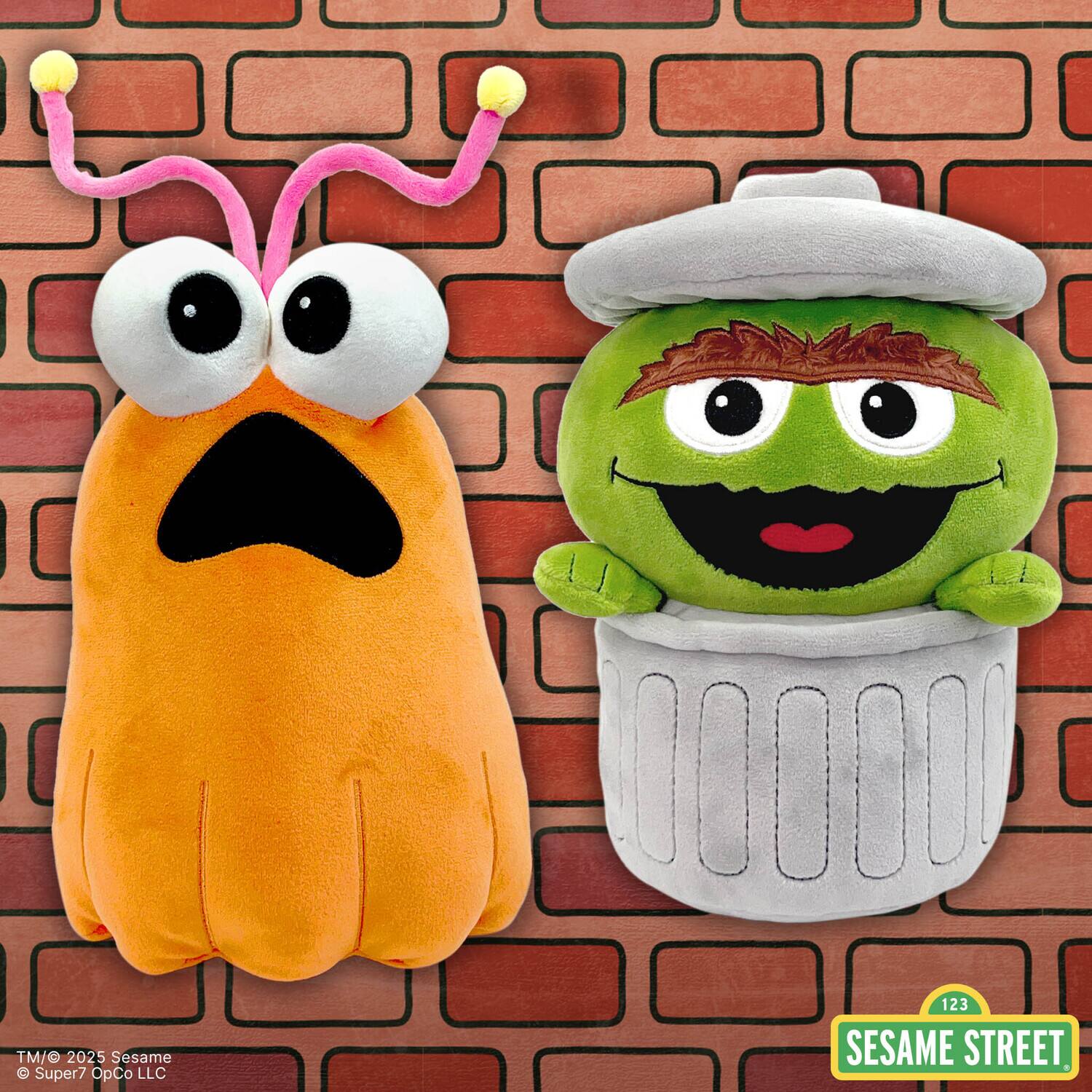 Super7 Sesame Street Super Duper Plush Wv3 Yip Yip COLLECTIBLES