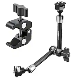 Neewer - 11" Magic Arm with Super Clamp - Camera Monitor Mount for DSLR, Action Cam & Video Light