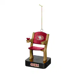 Evergreen Enterprises - San Francisco 49ers Stadium Seat Ornament with Sound - Multicolor