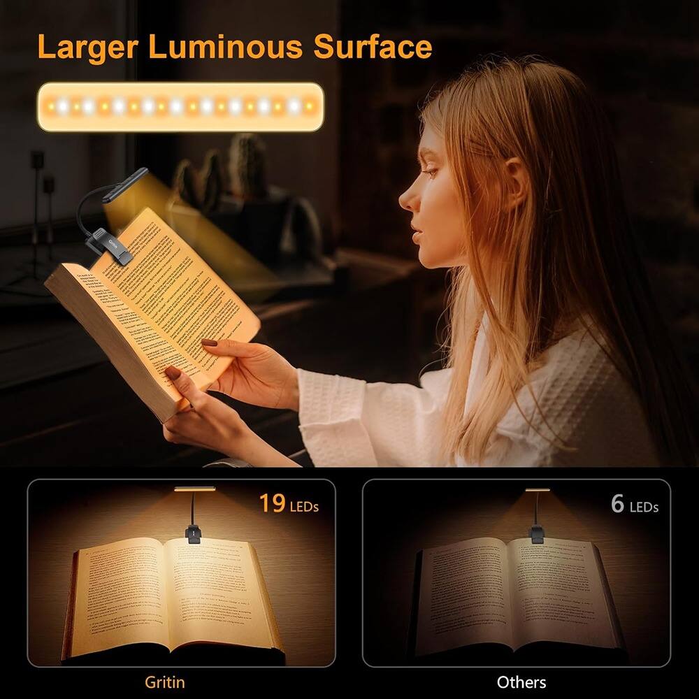 Larger Luminous Surface

19 LEDs - Gritin

6 LEDs - Others
