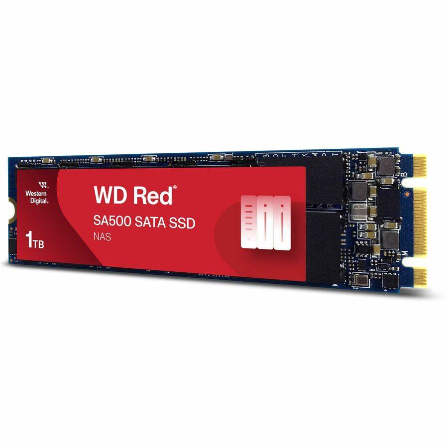 WD Red SA500 SATA SSD 1TB WDS100T1R0B ② Western Digital WD Red SA500 WDS100T1R0B 1TB Solid State Drive M.2