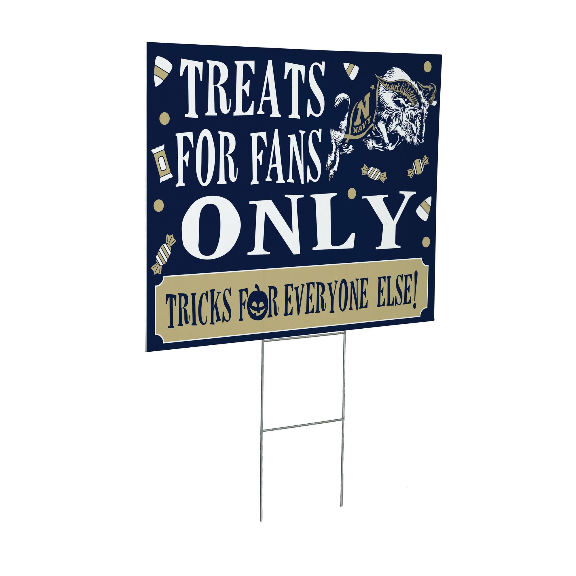 TREATS FOR FANS ONLY  
TRICKS FOR EVERYONE ELSE!
