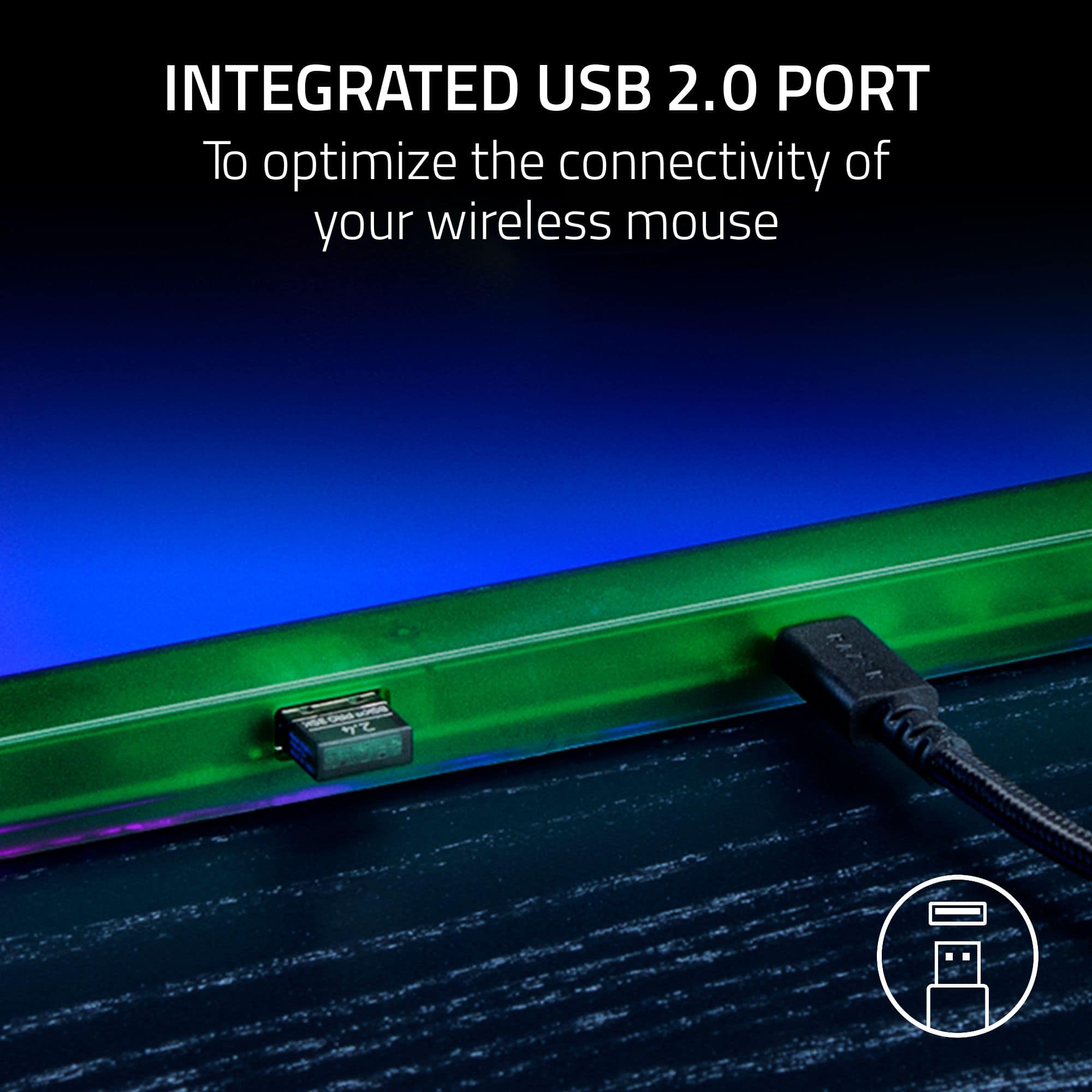 Razer Firefly V2 Pro Gaming Mouse Pad with Chroma RGB Lighting