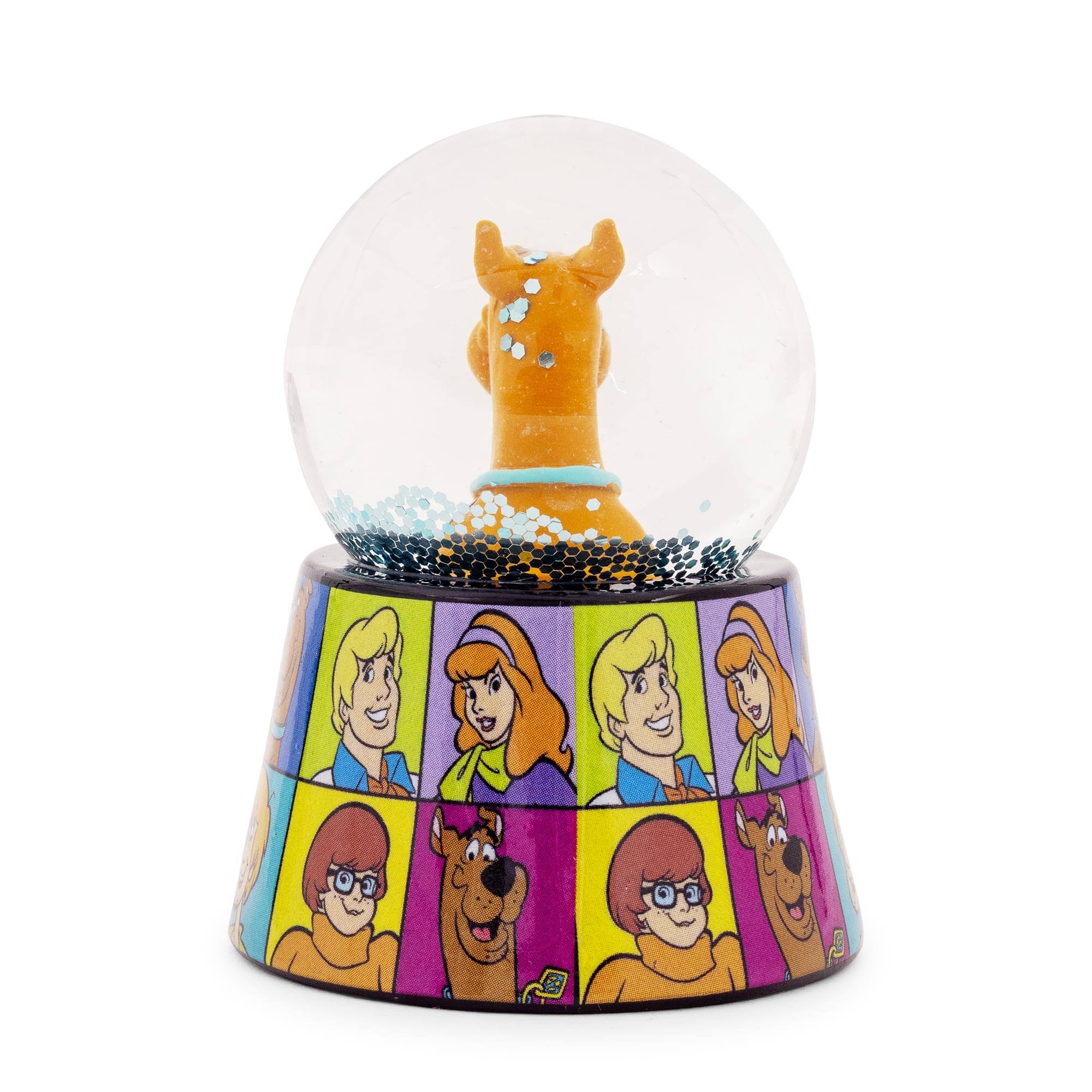 Alt View 2. Silver Buffalo - Scooby-Doo 3-Inch Mini Light-Up Snow Globe - Brown.