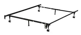 Kings Brand Furniture - Twin/Full/Queen Metal Bed Frame - Black