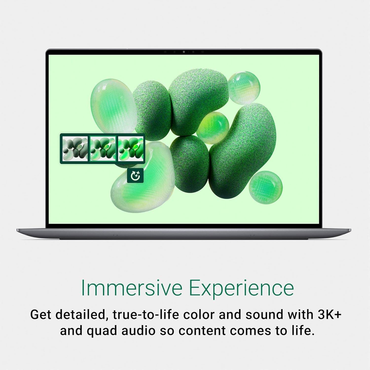 Immersive Experience

Get detailed, true-to-life color and sound with 3K+ and quad audio so content comes to life.