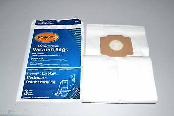 EmiroCan mem LOOPO ntration Vacuum Bags Beam- Eureka- Electrolux Central Vacuums 3