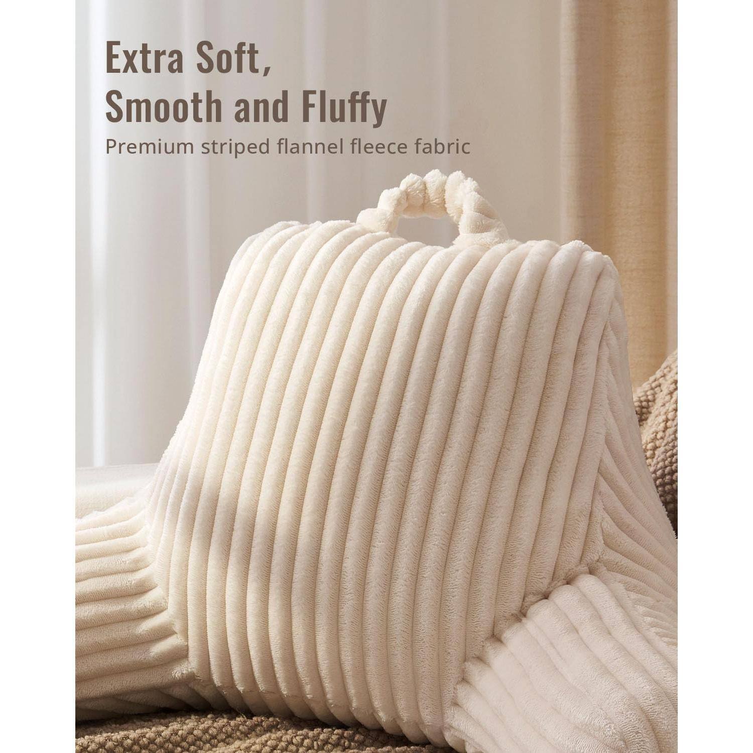 Extra Soft,  
Smooth and Fluffy  
Premium striped flannel fleece fabric