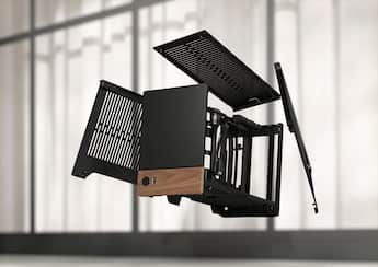 Fractal Design Terra Graphite with PCIe 4.0 Riser Mini ITX Small Fractal Design Terra Graphite with PCIe 4.0 Riser Mini ITX Small