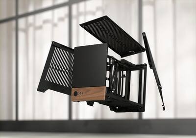 Fractal Design Terra Graphite with PCIe 4.0 Riser Mini ITX Small Fractal Design Terra Graphite with PCIe 4.0 Riser Mini ITX Small