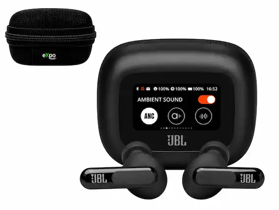 eXpo Gear L
100% R 100% 100% 16:52 AMBIENT SOUND ANC
JBL UBL UBL