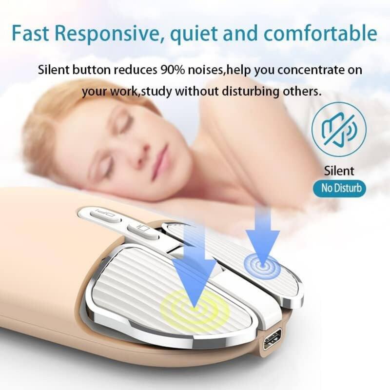 Fast Responsive, quiet and comfortable

Silent button reduces 90% noises, help you concentrate on your work, study without disturbing others.

Silent No Disturb