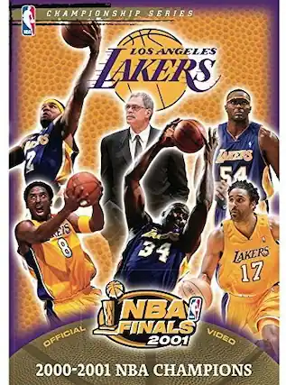 Front. NBA Champions 2001: Lakers - DVD.