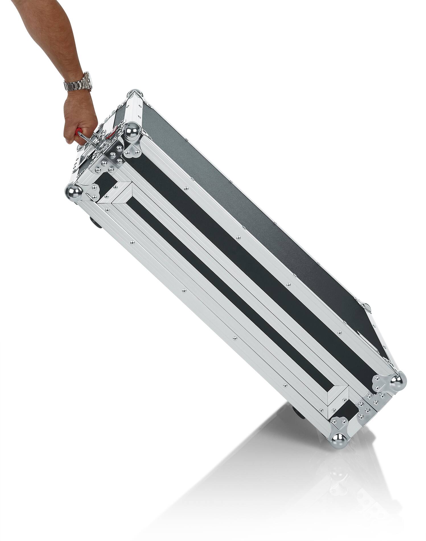Alt View 2. Gator - Tour Case for Pioneer DDJ-1000 and DDJ-1000SRT with Sliding Laptop Platform and EVA Interior.
