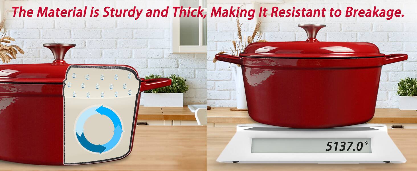 The Material is Sturdy and Thick, Making It Resistant to Breakage.