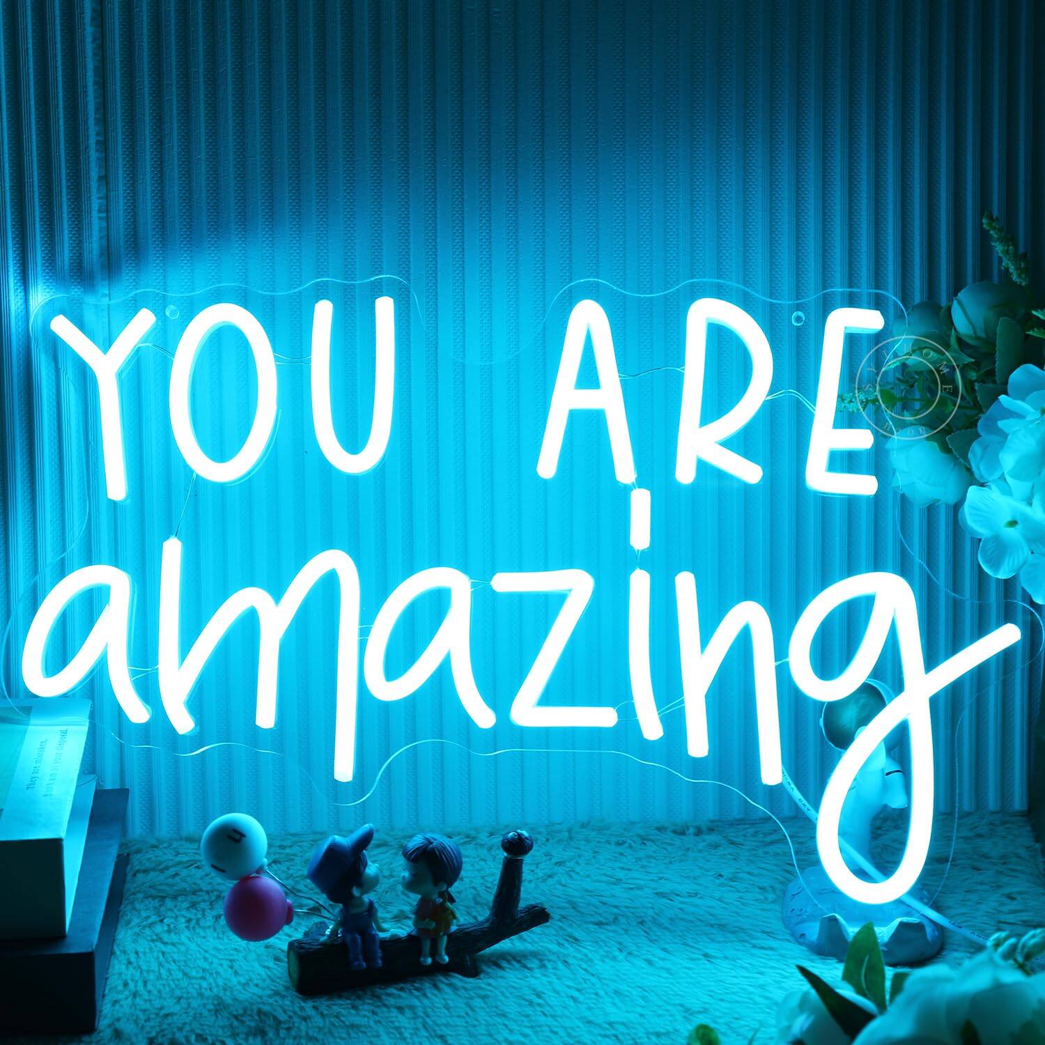 You are amazing ice blue