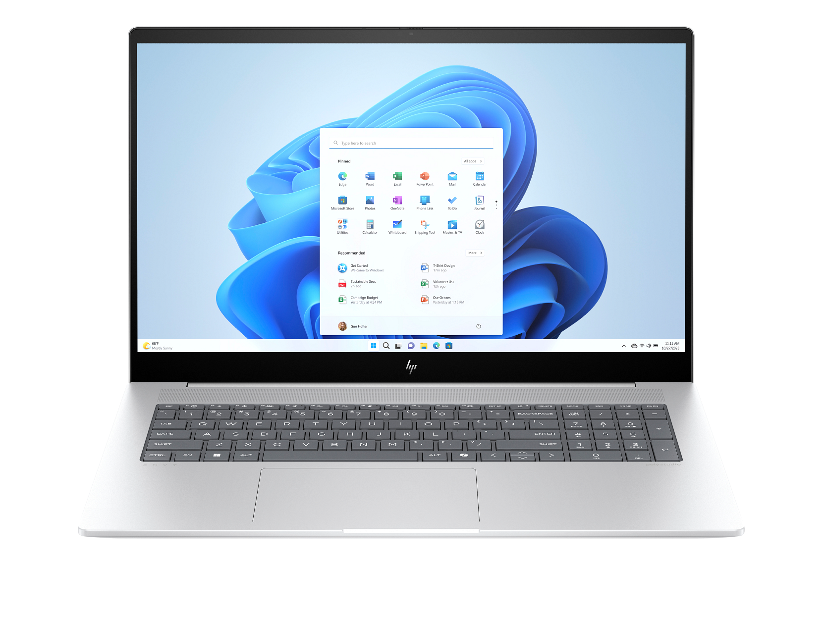 "HP - Envy 17 17.3"" FHD Touch Laptop - Intel Core Ultra 7 155H with 16GB Memory - 512GB SSD - Windows 11 Home - Silver" price history on PriceWatchPro