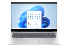HP - Envy Laptop Computer 17.3" FHD Touch Screen Intel Core Ultra 7 32 GB memory; - Glacier silver