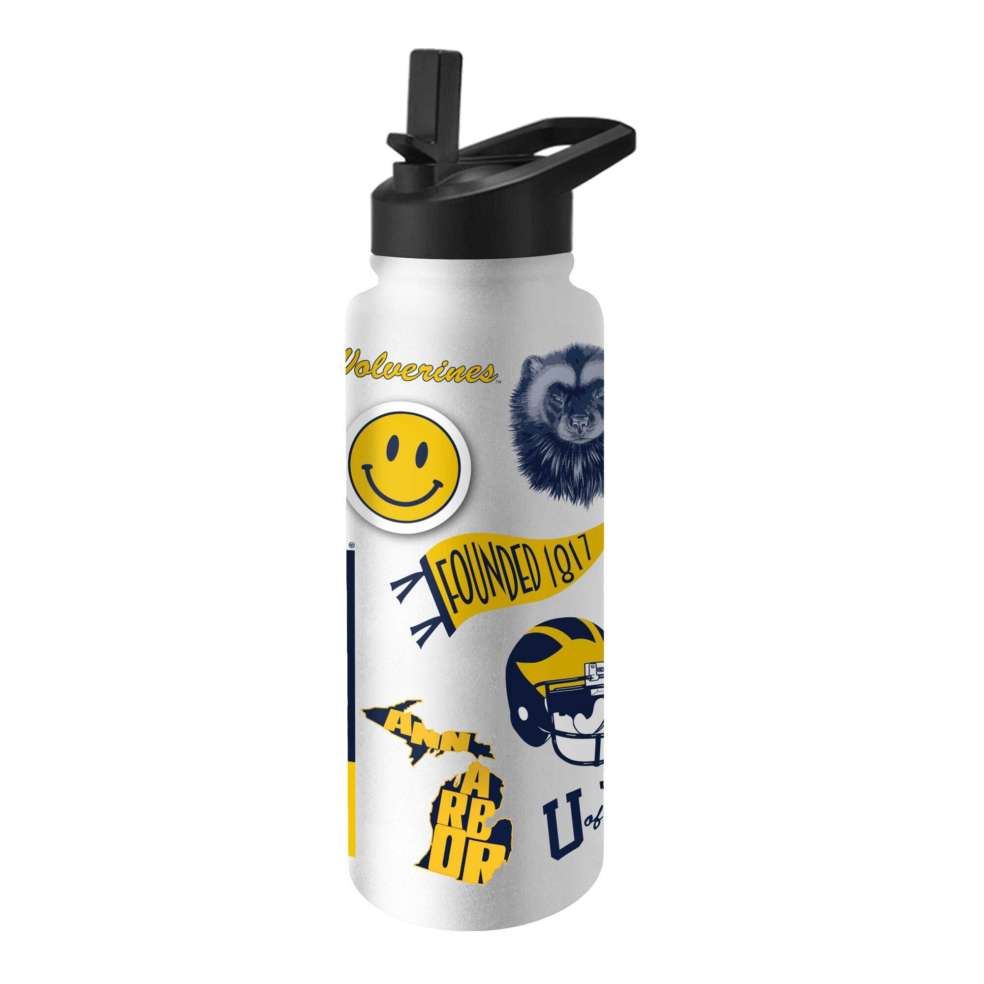 Logo Brands - Michigan Wolverines 34oz. Native Quencher Bottle - Multicolor price history on PriceWatchPro