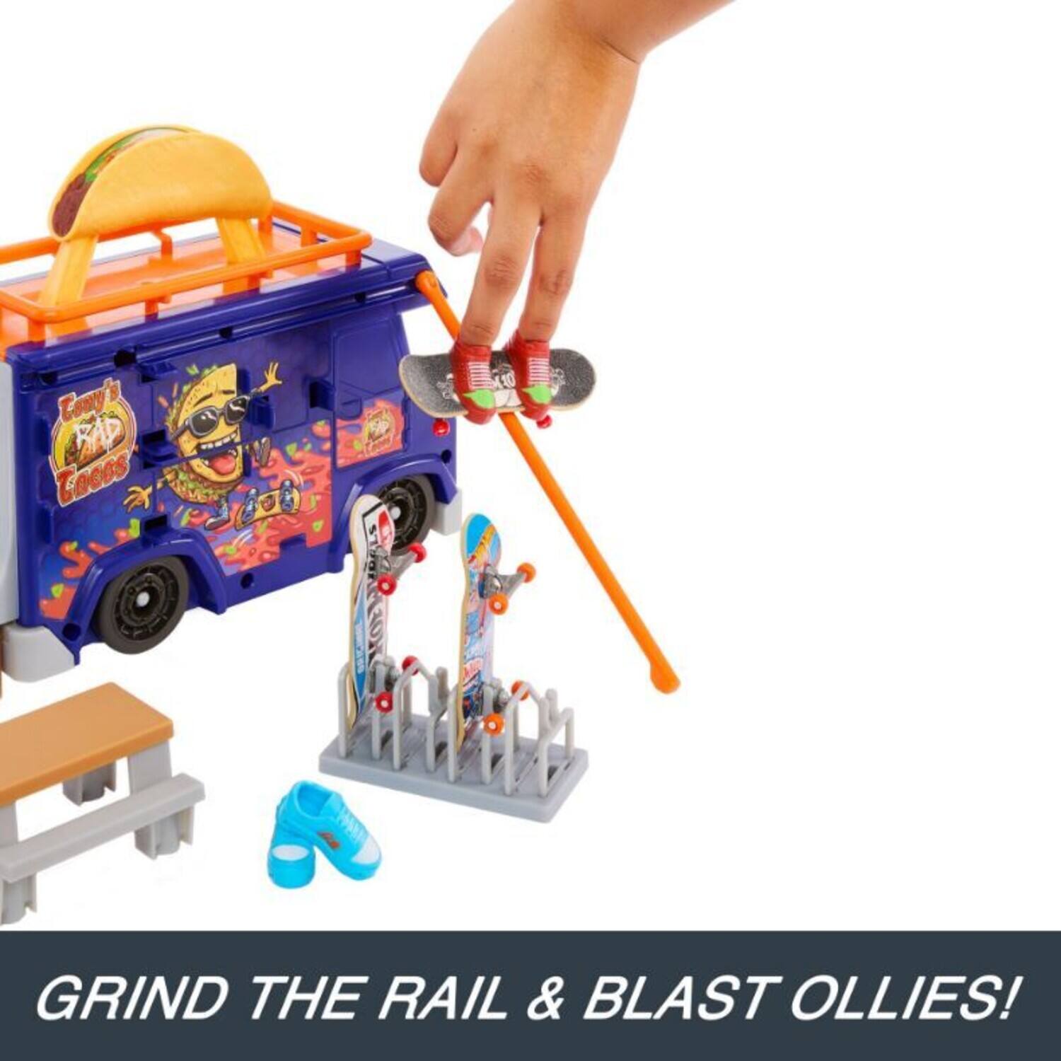 Tony's RAP Tocos Grind the Rail & Blast Ollies!