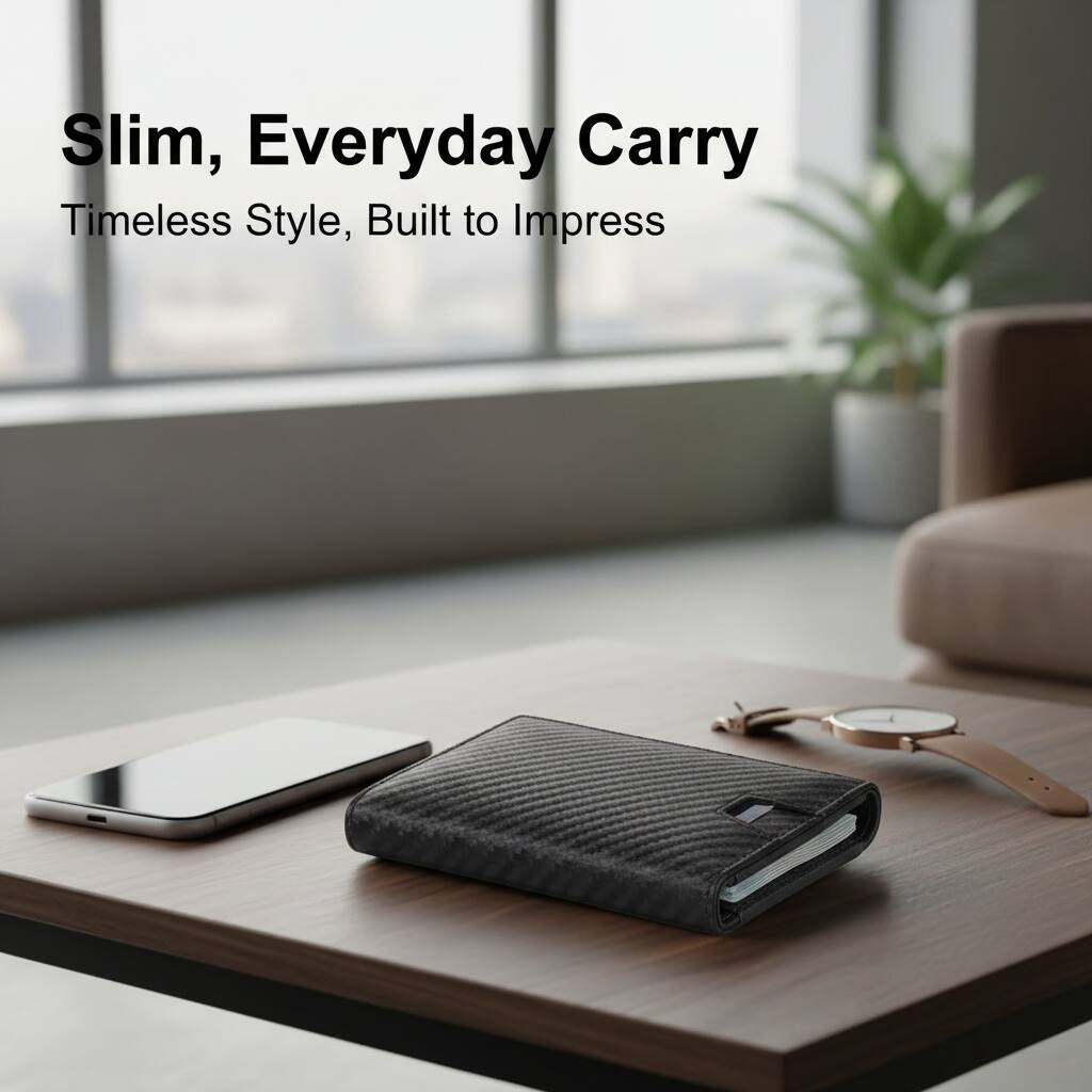 Slim, Everyday Carry  
Timeless Style, Built to Impress