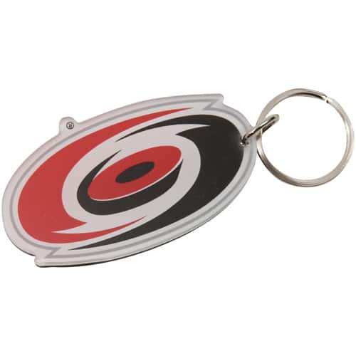 WinCraft - Carolina Hurricanes Premium Acrylic Keychain - Multicolor