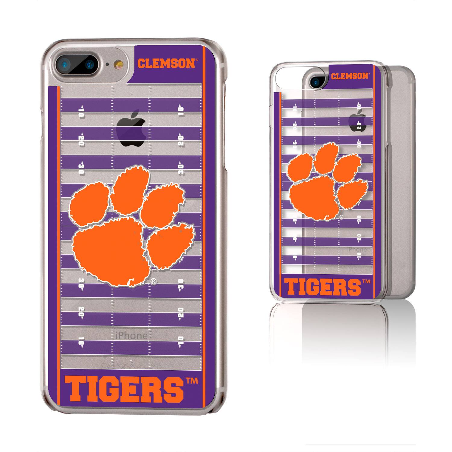 Keyscaper - NCAA - Clemson Tigers iPhone Clear Football Field Design Case - 14 Pro Max - Multicolor price history on PriceWatchPro