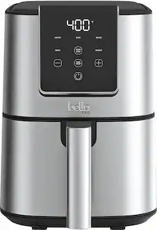 *F 400 AIR FRY BAKE ROAST BROIL START STOP REHEAT | TIME TEMP + bella PRO