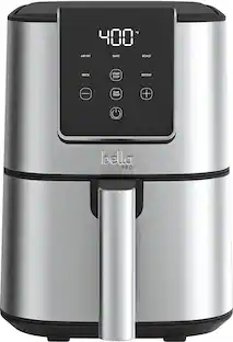 *F 400 AIR FRY BAKE ROAST BROIL START STOP REHEAT | TIME TEMP + bella PRO