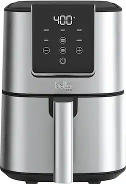 *F 400 AIR FRY BAKE ROAST BROIL START STOP REHEAT | TIME TEMP + bella PRO