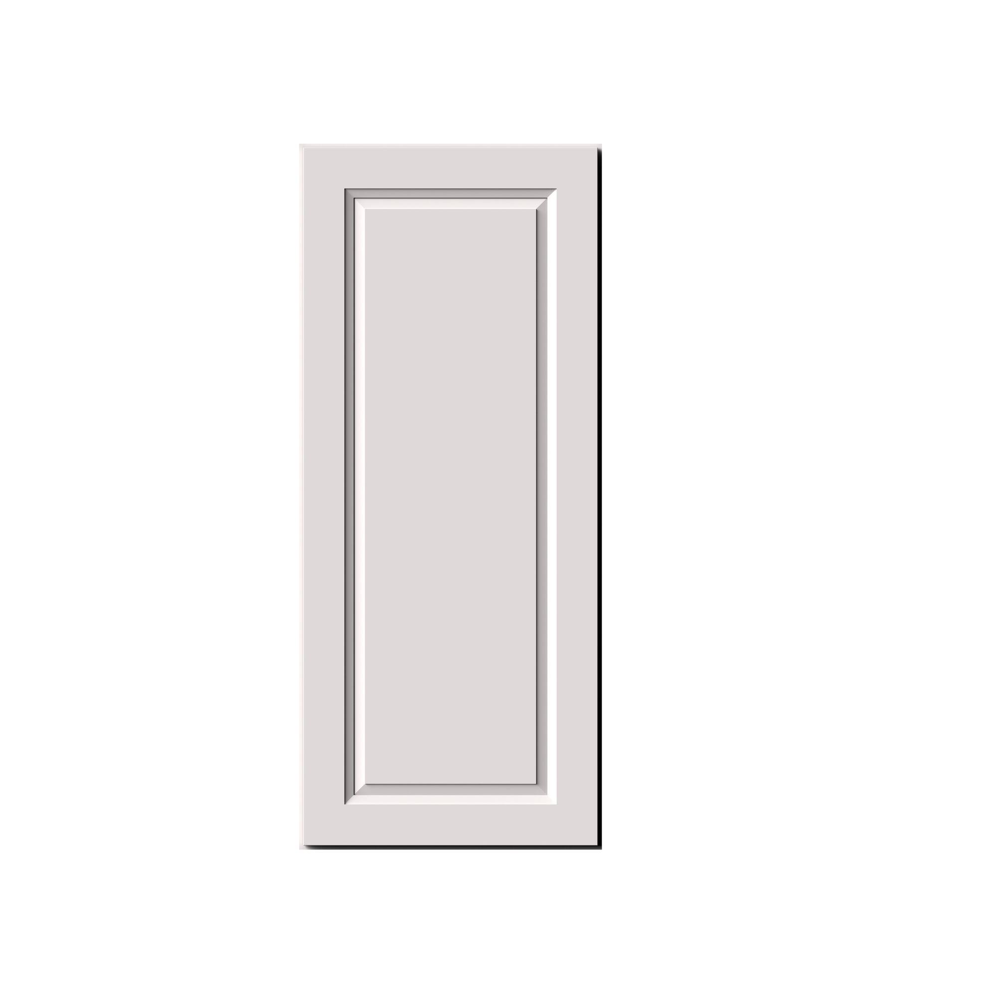 Alt View 1. Boyel Living - 18-in W x 42-in H x 12-in D Shaker RTA Kitchen Wall Cabinet with Soft-Close Doors - Glacier White.