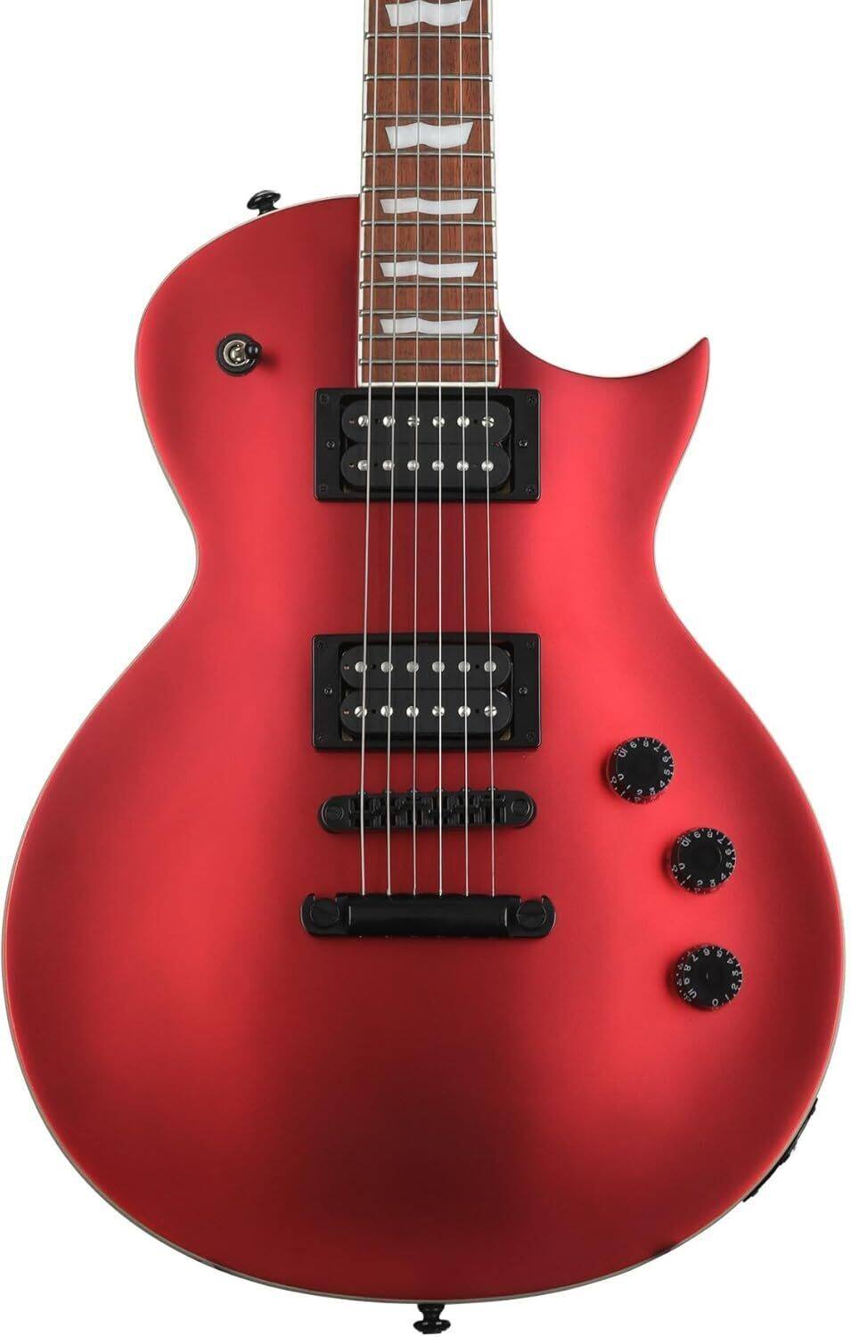 Back. ESP - ESP LTD EC-256 Electric Guitar, Candy Apple Red Satin.