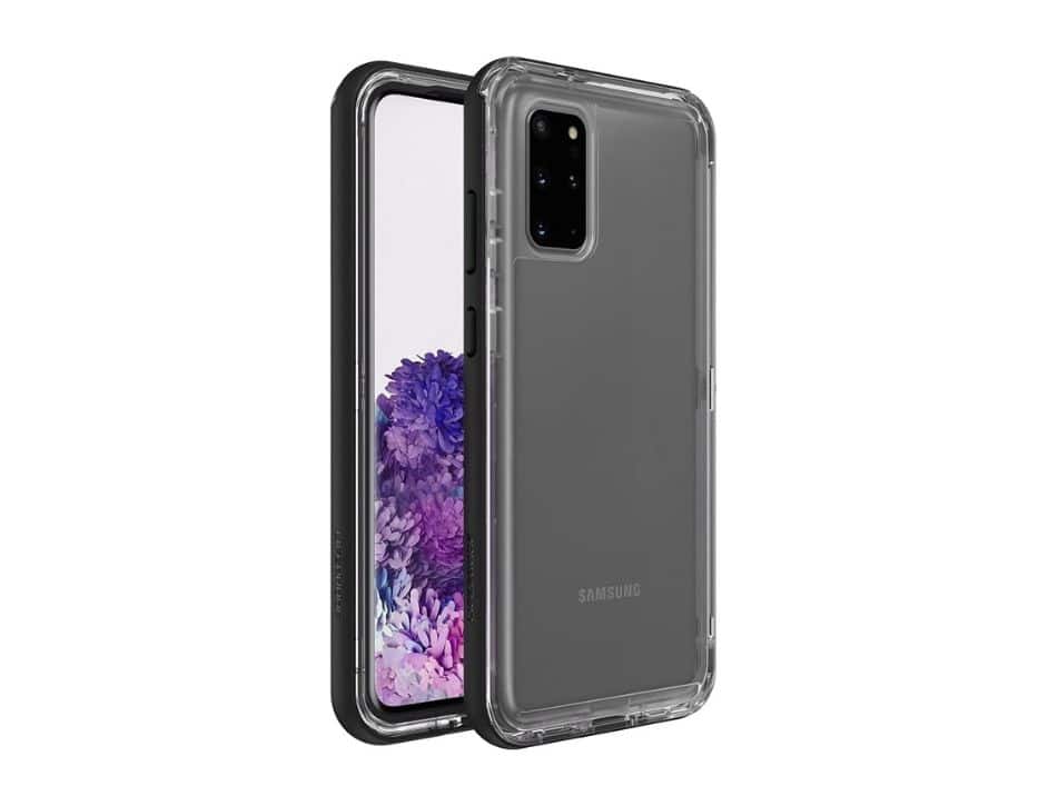 LifeProof - Next Series Case for Galaxy S20+ - Clear/Black