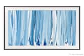 Samsung - 75" The Frame Customizable Bezel - Modern - Brown