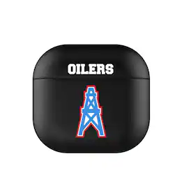 Keyscaper - Houston Oilers Houston Oilers Insignia AirPods 4th Generation Case Cover - No Size - Black