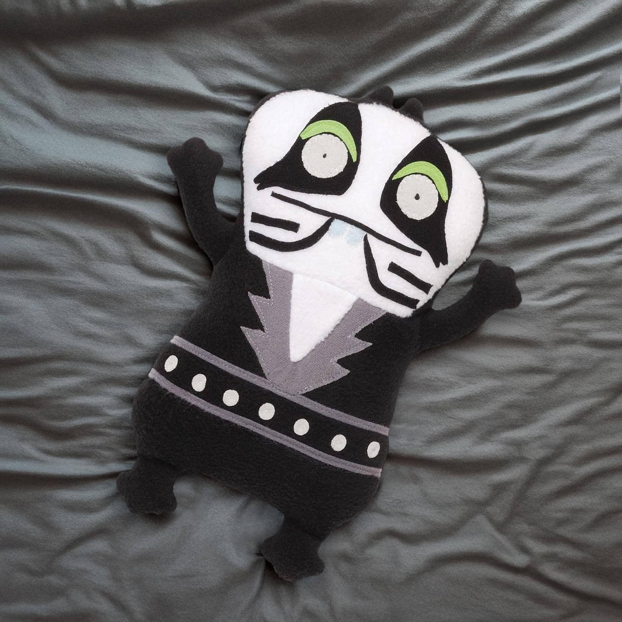 Alt View 2. Enesco - Ugly Doll Kiss 10.5" Plush Babo - Black.