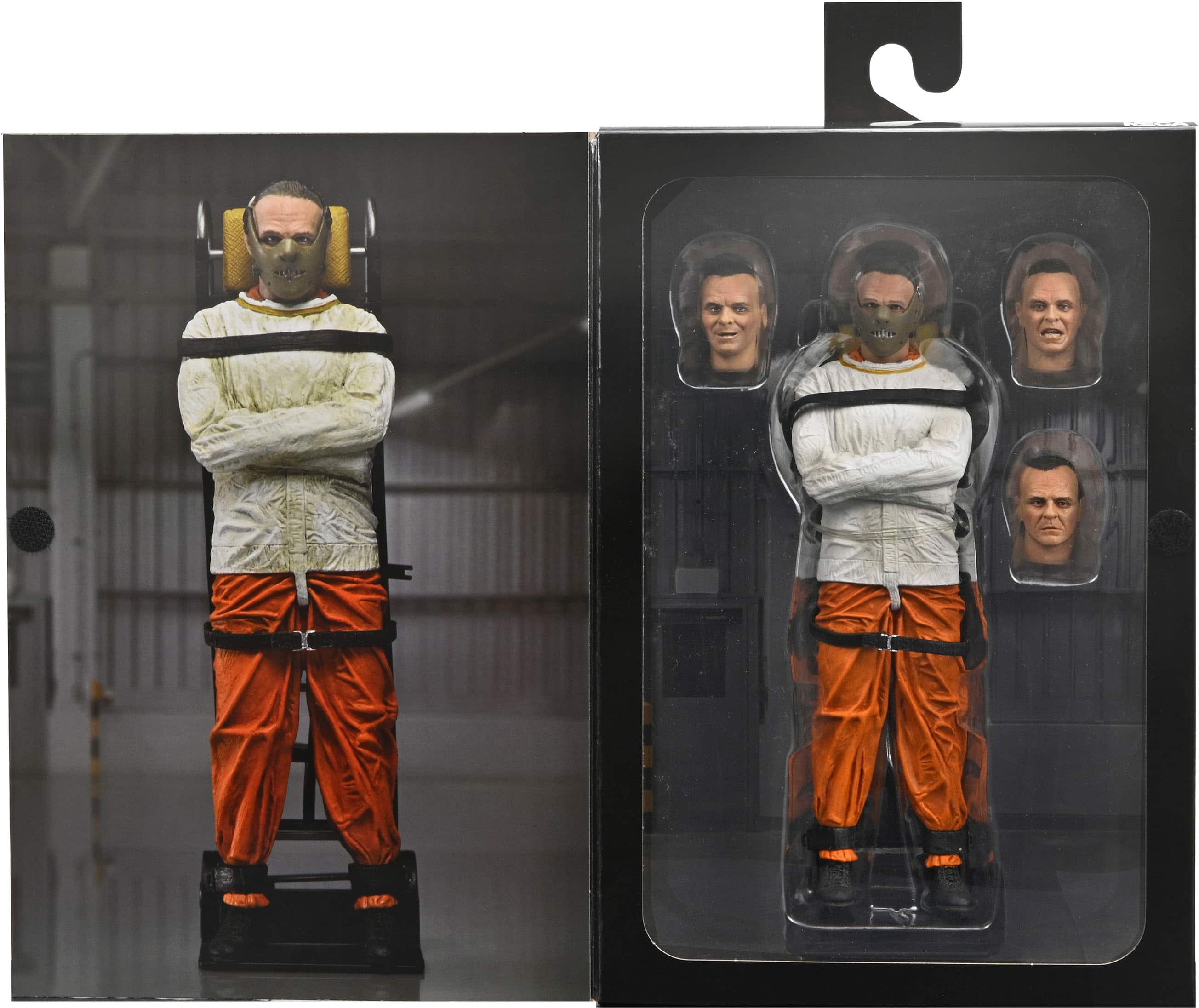 Alt View 11. NECA - Silence of the Lambs 7" Scale Action Figure - Dr. Hannibal Lecter (Masked).