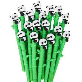 Paradigms Interiors - 20 Panda Pens Set For Gel Ink Ballpoint School Office Supplies