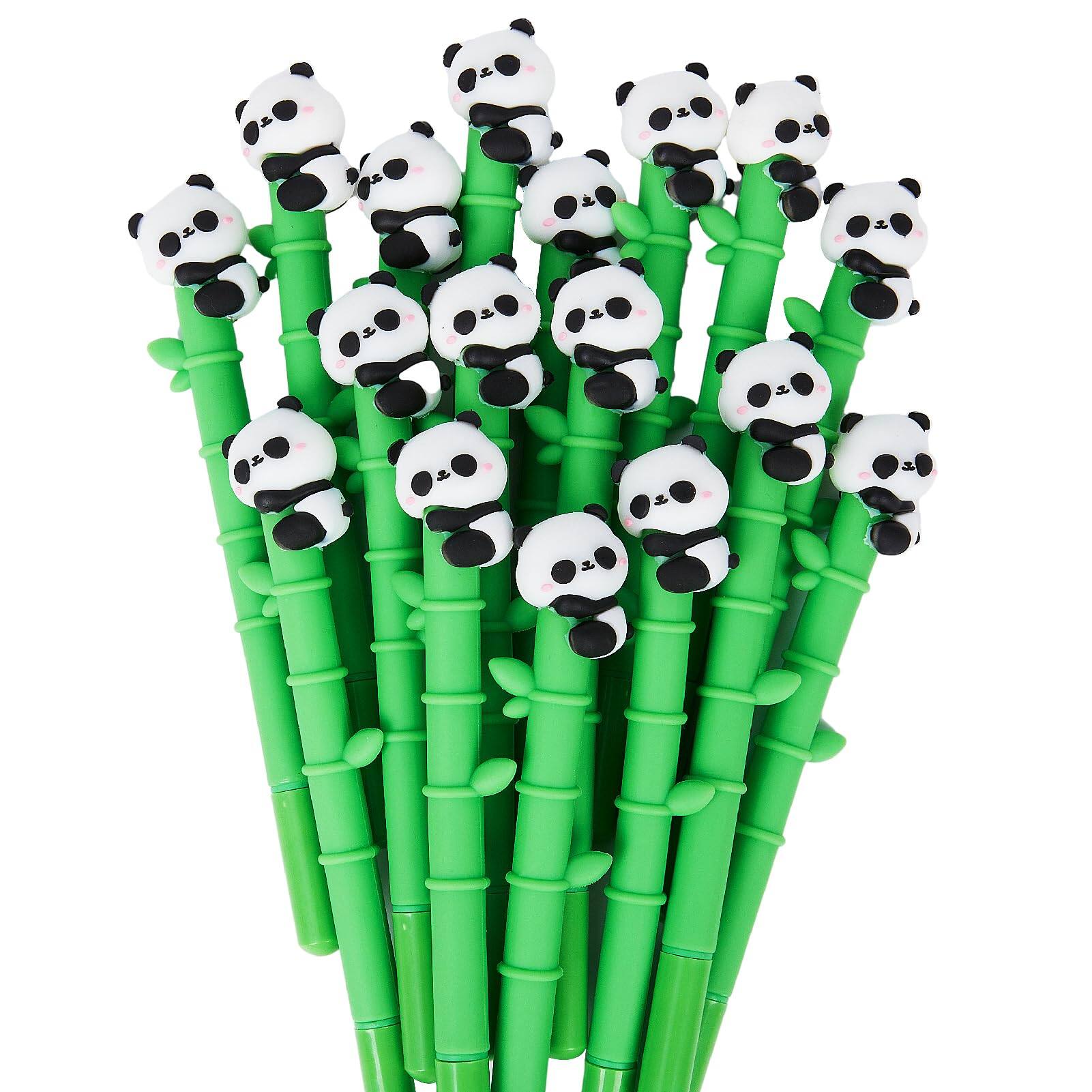 Front. Paradigms Interiors - 20 Panda Pens Set For Gel Ink Ballpoint School Office Supplies.