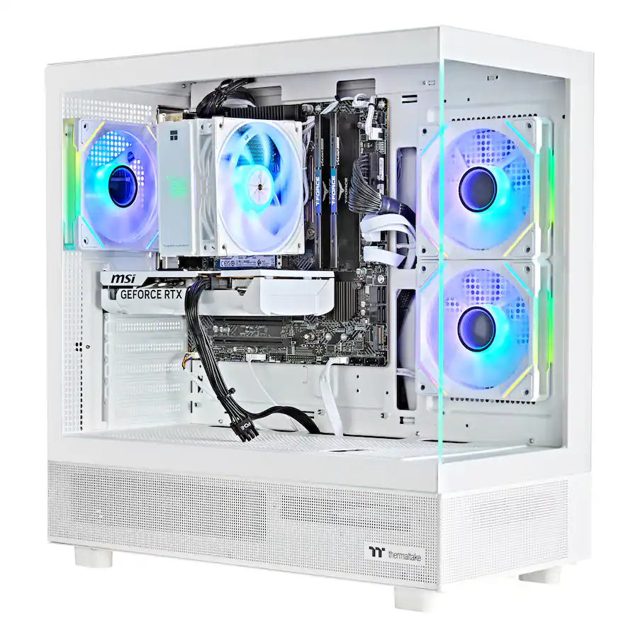 TECHWHIZ CrystalForge PC ( Intel Core i7 14700KF RTX 5070 32GB RAM DDR5 ...