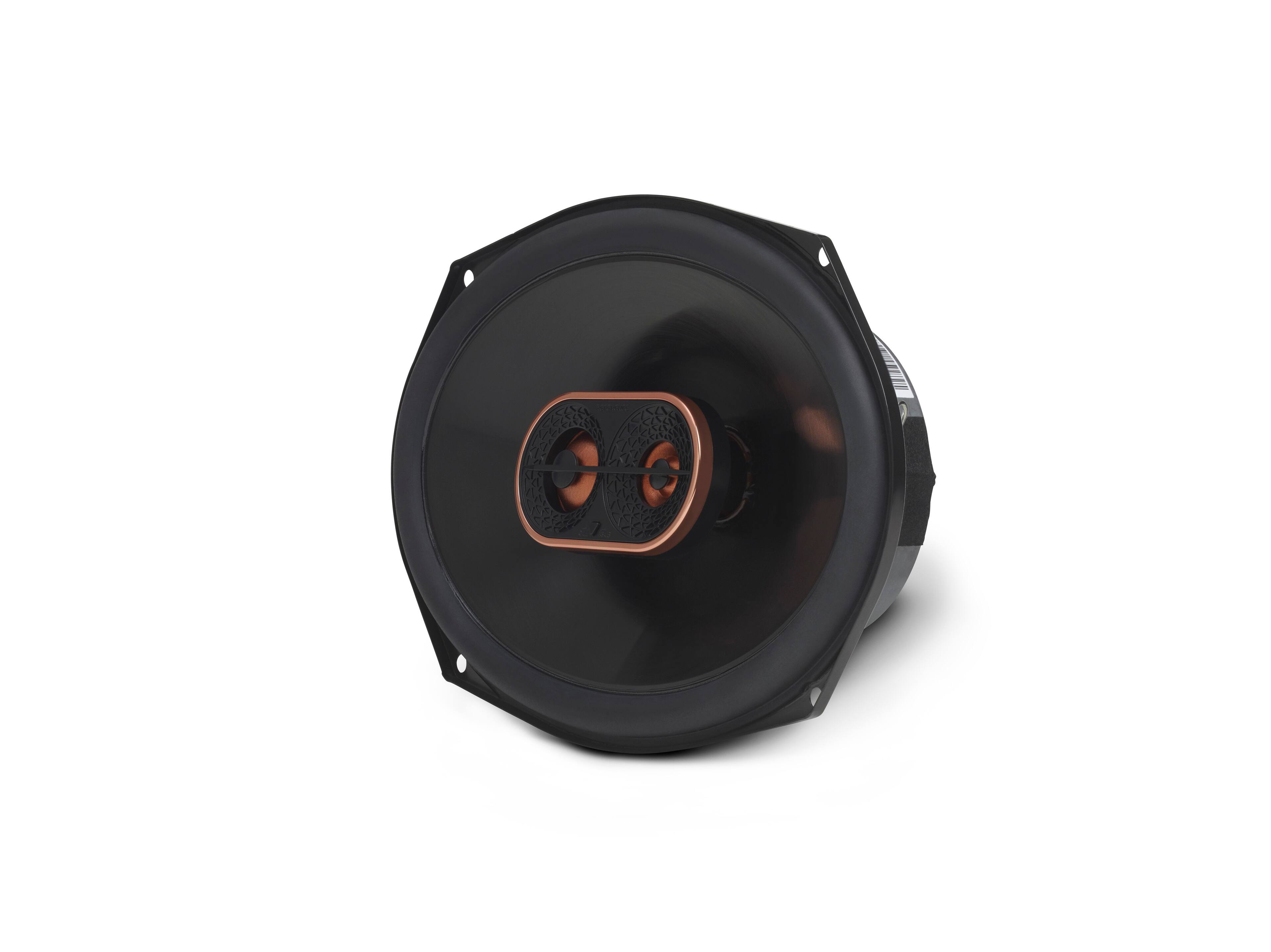 Alt View 2. Infinity - Infinity REF-9633IX Reference 6x9 Inch Three-way Car Audio Speakers - Black/Gray.