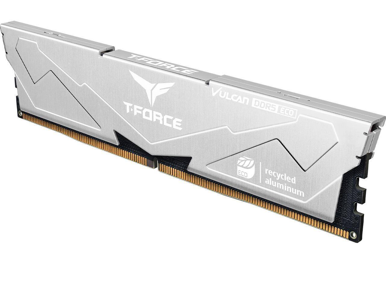 TFORCE VULCAN DDR5 ECO  
recycled aluminum